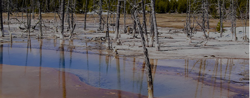 Acid rain contamination - environmental cleanup in Midewest